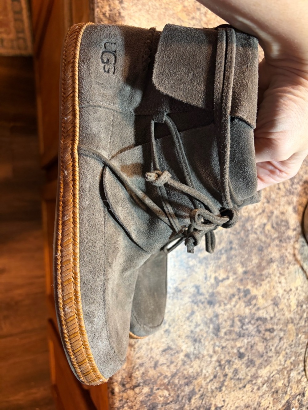 Ugh Reid Ladies boot in Slate Gray-EUC - Picture 2 of 8